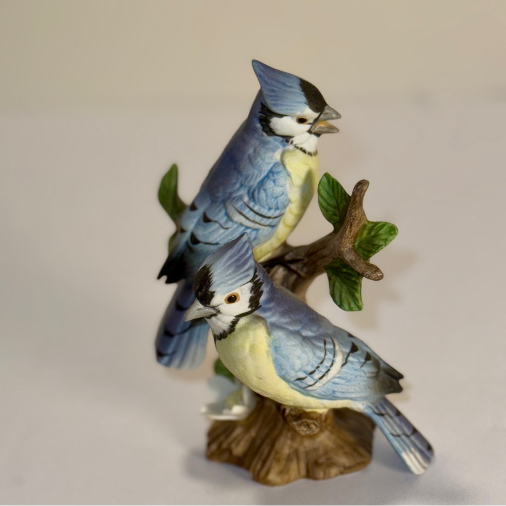 Charming Lefton Blue Jay Figurine